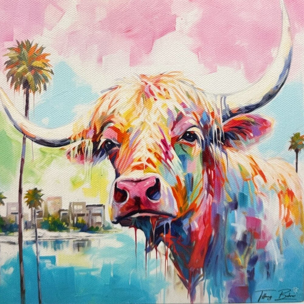 “Beverly Hills Heifer” by Tiffany Bohrer -